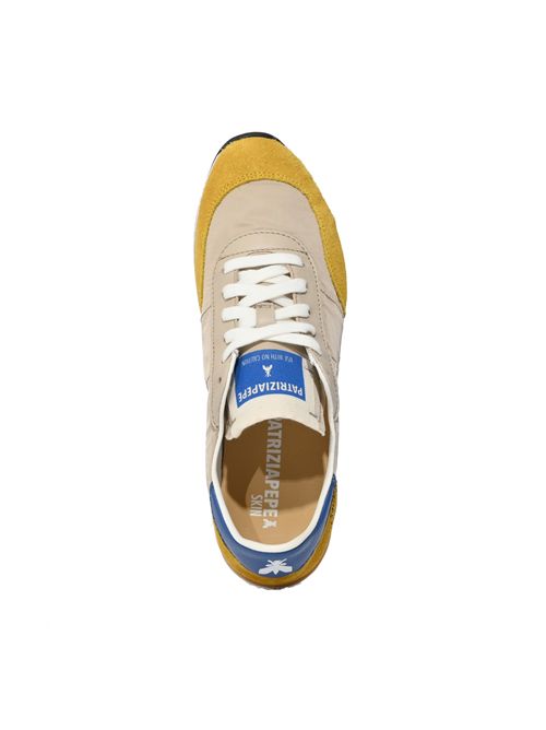 Sneakers Running SKIN in nylon e suede con Lettering Patrizia Pepe | 8Z0135 V040FG65